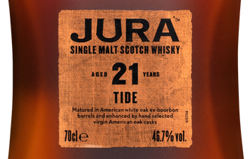 Виски Isle of Jura Tide Time 21 Years в подарочной упаковке, (147315), gift box в подарочной упаковке, Односолодовый, Шотландия, 0.7 л, Айл оф Джура Тайд Тайм 21-летний цена 34590 рублей