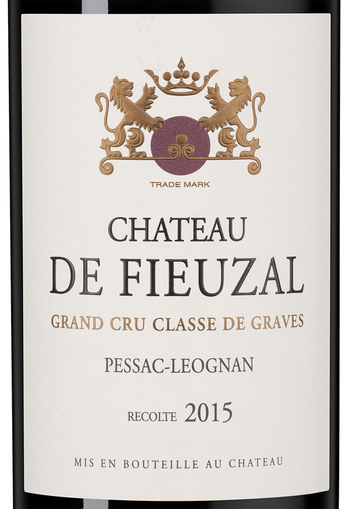 Вино Chateau de Fieuzal Rouge (Pessac-Leognan), 2015, (104260), Франция, Бордо, красное, сухое, 0.75 л, Шато де Фьёзаль Руж, цена 15490 рублей