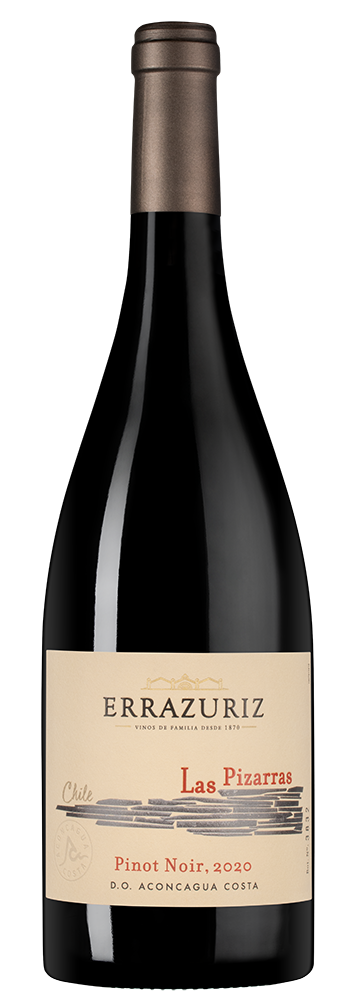 Вино Las Pizarras Pinot Noir, Errazuriz, 2020, (138005), Чили, Аконкагуа, красное, сухое, 0.75 л, Лас Писаррас Пино Нуар, цена 24990 рублей