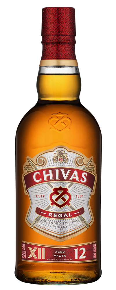 Виски Chivas Regal 12 Years Old, (158115), Шотландия, 0.75 л, Чивас Ригал 12 Лет, цена 3190 рублей
