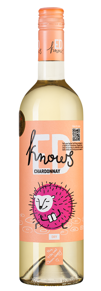 Вино Ed Knows Chardonnay, Bostavan, 2024, (154501), Республика Молдова, Codru, белое, сухое, 0.75 л, Эд Ноуз Шардоне, цена 1120 рублей