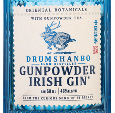 Джин Drumshanbo Gunpowder Irish Gin, (126832), 43%, Ирландия, 0.05 л, Драмшанбо Ганпаудер Айриш Джин цена 690 рублей