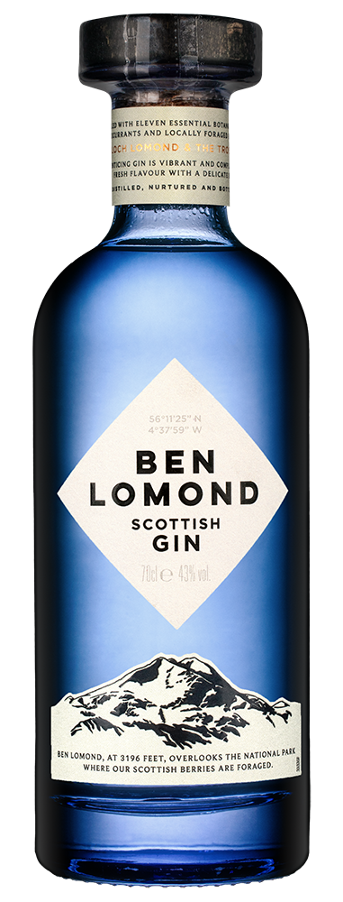 Джин Gin Ben Lomond, (155220), Шотландия, Хайленд, 0.7 л, Джин Бен Ломонд, цена 7490 рублей