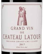 Вино Chateau Latour, (148663), красное сухое, 2017, 0.75 л, Шато Латур цена 184990 рублей