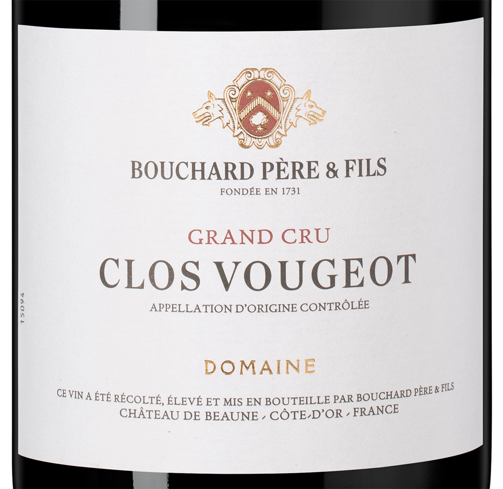 Вино Clos Vougeot Grand Cru, Bouchard Pere & Fils, 2021, (142869), Франция, Бургундия, красное, сухое, 0.75 л, Кло Вужо Гран Крю, цена 119990 рублей