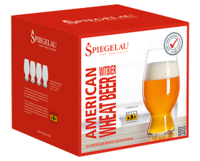 Для пива Набор из 4-х бокалов Spiegelau Craft Beer для пива, (95572), Германия, 0.75 л, Набор из 4-х бокалов для американского пшеничного пива 