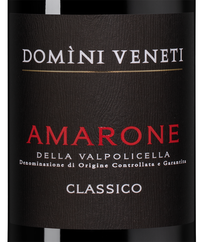 Вино Amarone della Valpolicella Classico, Domini Veneti, 2020, (146127), Италия, Венето, красное, полусухое, 0.75 л, Амароне делла Вальполичелла Классико, цена 5993 рублей