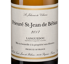 Вино Prieure Saint Jean de Bebian, (114421), белое сухое, 2017 г., 0.75 л, Приоре Сен Жан де Бебиан Блан цена 12490 рублей
