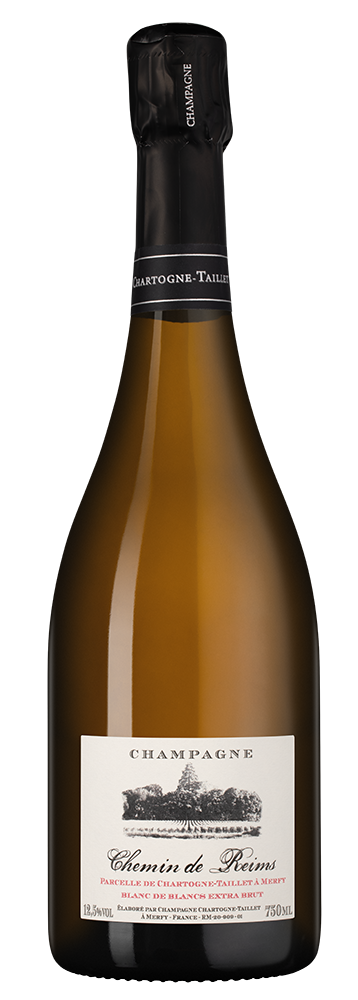 Шампанское Chemin de Reims Extra Brut, Chartogne-Taillet, 2019, (148632), Франция, Шампань, белое, экстра брют, 0.75 л, Шемен де Реймс Экстра Брют, цена 27490 рублей