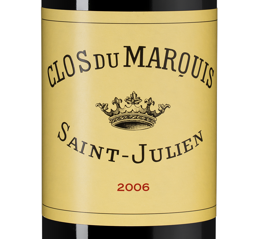 Вино Clos du Marquis (Saint-Julien), Chateau Leoville Las Cases, 2006, (151954), Франция, Бордо, красное, сухое, 0.75 л, Кло дю Марки, цена 26490 рублей