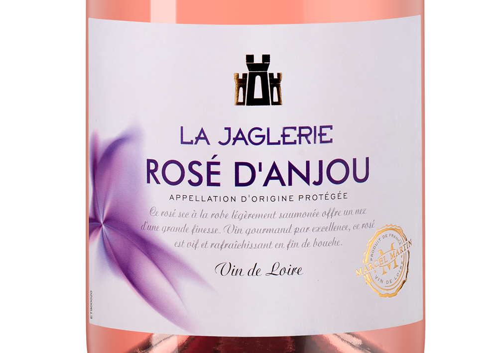 Вино Rose d'Anjou "La Jaglerie", Marcel Martin, 2023, (149192), Франция, Долина Луары, розовое, полусухое, 0.75 л, Розе д'Анжу "Ля Жаглери", цена 2490 рублей