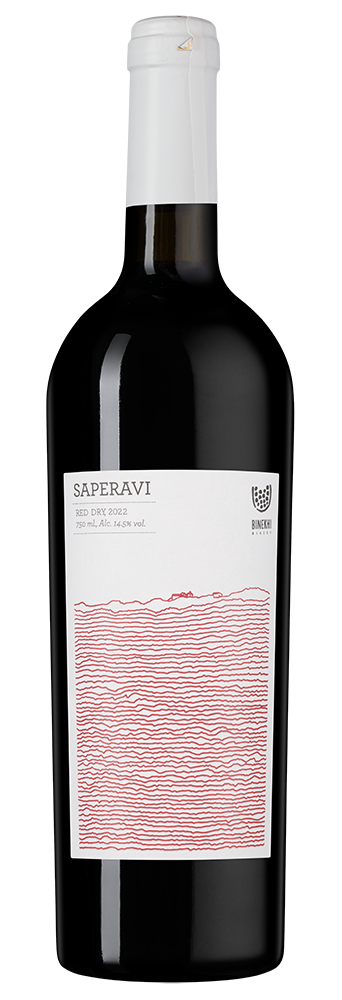 Вино Saperavi, Binekhi, 2022, (158165), Грузия, Кахетия, красное, сухое, 0.75 л, Саперави, цена 2290 рублей