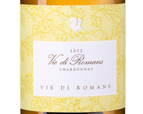 Вино Vie di Romans Chardonnay, (148642), белое сухое, 2022 г., 0.75 л, Вие ди Романс Шардоне цена 8990 рублей