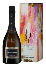 Игристое вино Балаклава Брют Розе Резерв, (120186), gift box в подарочной упаковке, розовое брют, 0.75 л, Балаклава Брют Розе Резерв цена 790 рублей