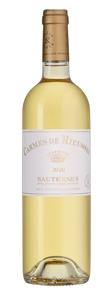 Вино Les Carmes de Rieussec, Chateau Rieussec, 2020, (151569), Франция, Бордо, белое, сладкое, 0.75 л, Ле Карм де Рьессек, цена 9690 рублей