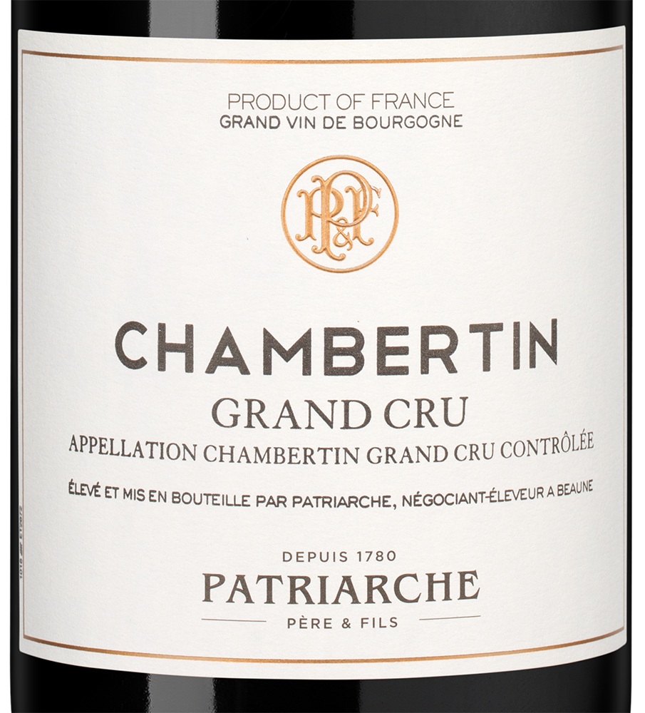 Вино Chambertin Grand Cru, Patriarche, 2016, (152956), Франция, Бургундия, красное, сухое, 0.75 л, Шамбертен Гран Крю, цена 124990 рублей