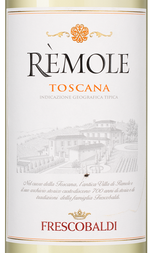 Вино Remole Bianco, Frescobaldi, 2024, (159143), Италия, Тоскана, белое, сухое, 0.75 л, Ремоле Бьянко, цена 1590 рублей