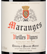 Вино Domaine Thierry et Pascale Matrot Maranges Vieilles Vignes