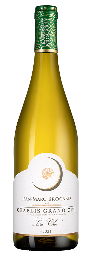 Вино Chablis Grand Cru Les Clos, Jean-Marc Brocard (Domaine Sainte-Claire), 2021, (144588), Франция, Бургундия, белое, сухое, 0.75 л, Шабли Гран Крю Ле Кло, цена 27490 рублей