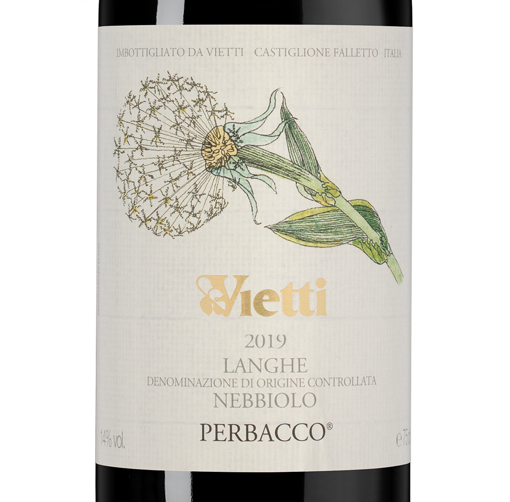 Вино Langhe Nebbiolo Perbacco, Vietti, 2019, (135769), Италия, Пьемонт, красное, сухое, 0.75 л, Ланге Неббиоло Пербакко, цена 8490 рублей