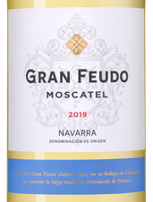 Вино Gran Feudo Moscatel, (130726), белое сухое, 2019 г., 0.75 л, Гран Феудо Москатель цена 1640 рублей