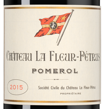 Вино Chateau La Fleur-Petrus, (104298), красное сухое, 2015 г., 0.75 л, Шато Ла Флер-Петрюс цена 64990 рублей