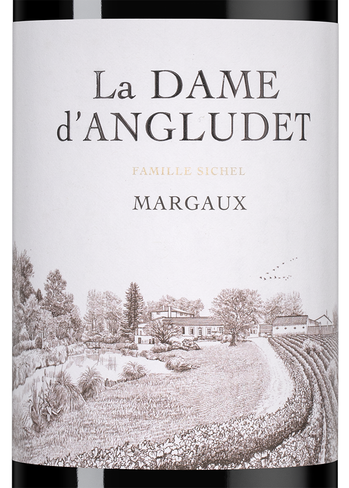 Вино La Dame d'Angludet (Margaux), Chateau Angludet, 2021, (148796), Франция, Бордо, красное, сухое, 0.75 л, Ля Дам д`Англюде, цена 8790 рублей