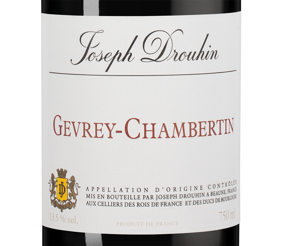 Вино Gevrey-Chambertin, Joseph Drouhin, 2017, (131087), Франция, Бургундия, красное, сухое, 0.75 л, Жевре-Шамбертен, цена 24990 рублей