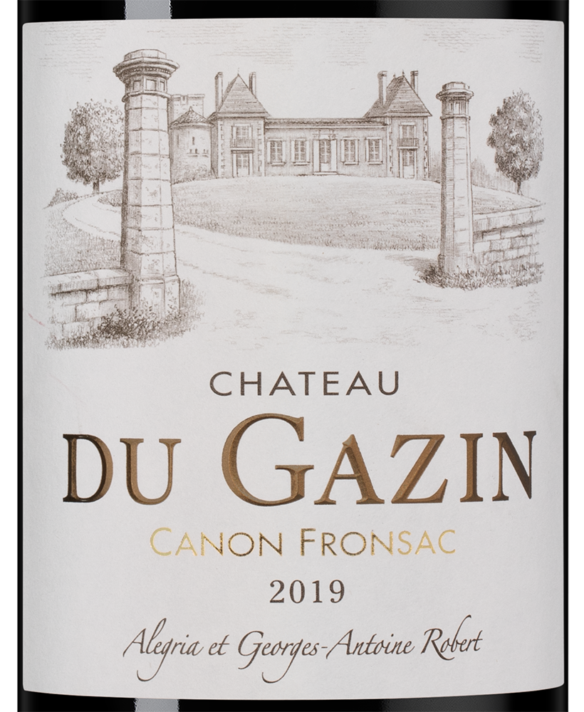 Вино Chateau du Gazin (Canon Fronsac), 2019, (146015), Франция, Бордо, красное, сухое, 0.75 л, Шато дю Газан, цена 4490 рублей