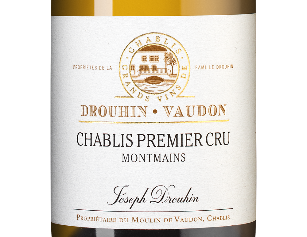 Вино Chablis Premier Cru Montmains, Joseph Drouhin, 2023, 0.375л, (160282), Франция, Бургундия, белое, сухое, 0.375 л, Шабли Премье Крю Монмэн, цена 7990 рублей