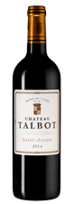 Вино Chateau Talbot, (119996), красное сухое, 2014 г., 0.75 л, Шато Тальбо цена 19990 рублей