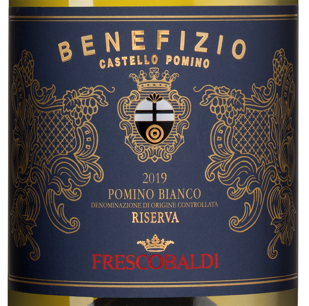 Вино Benefizio Riserva, Frescobaldi, 2019, (129553), Италия, Тоскана, белое, сухое, 0.75 л, Бенефицио Ризерва, цена 6993 рублей