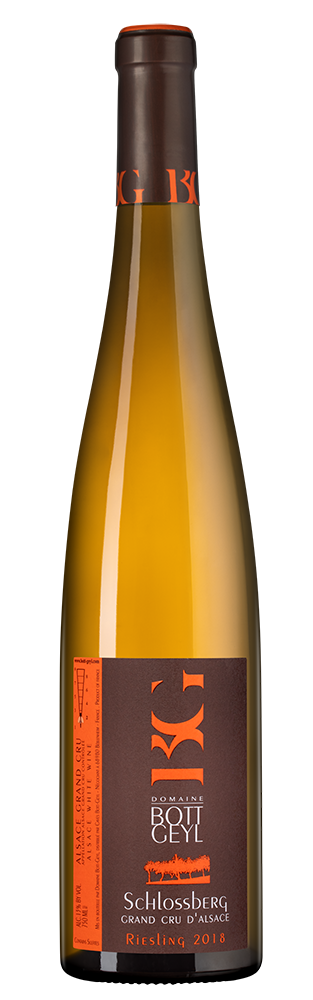Вино Riesling Grand Cru Schlossberg, Domaine Bott-Geyl, 2018, (142921), Франция, Эльзас, белое, полусухое, 0.75 л, Рислинг Гран Крю Шлоссберг, цена 13490 рублей