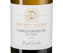 Вино Chablis Grand Cru Bougros, (131090), белое сухое, 2019 г., 0.75 л, Шабли Гран Крю Бугро цена 27490 рублей