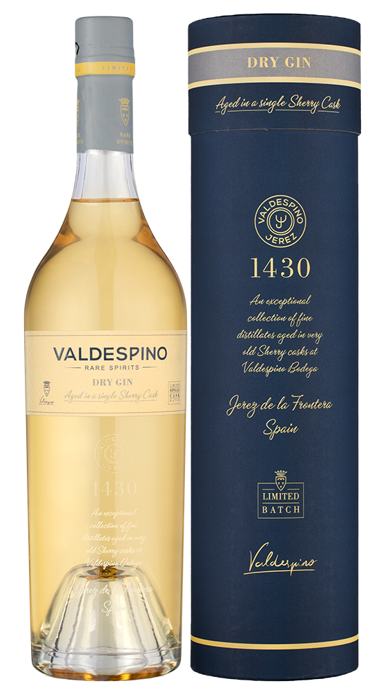 Джин Valdespino Dry Gin в подарочной упаковке, (139747), Испания, Андалусия, 0.7 л, Вальдеспино Драй Джин, цена 14990 рублей