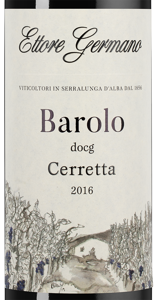 Вино Barolo Ceretta, Ettore Germano, 2016, (139835), Италия, Пьемонт, красное, сухое, 0.75 л, Бароло Черетта, цена 24990 рублей