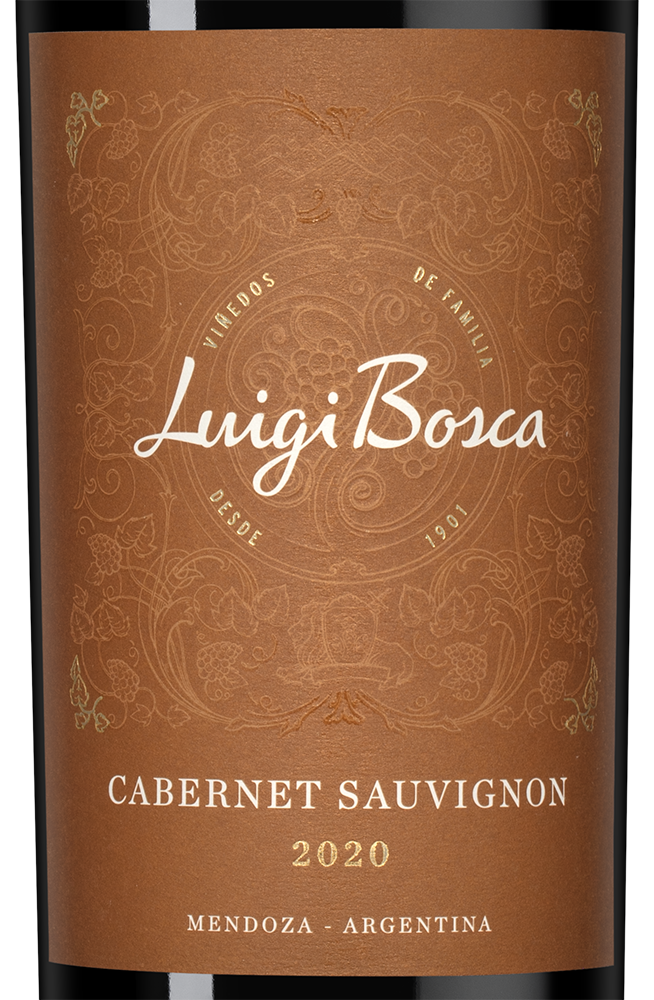 Вино Cabernet Sauvignon, Luigi Bosca, 2020, (130836), Аргентина, Мендоса, красное, сухое, 0.75 л, Каберне Совиньон, цена 2093 рублей