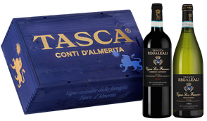 Вино Tasca d'Almerita (Таска д'Альмерита) в подарочном наборе Conte Tasca d'Almerita