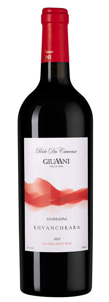 Вино Khvanchkara, Giuaani, 2022, (150946), Грузия, Рача Лечхуми, красное, полусладкое, 0.75 л, Хванчкара, цена 6490 рублей