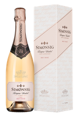 Игристое вино Kaapse Vonkel Brut Rose в подарочной упаковке, (147858), розовое брют, 2022, 0.75 л, Каапс Вонкель Брют Розе цена 3690 рублей