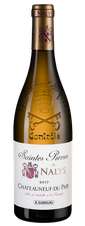 Вино Chateauneuf-du-Pape Saintes Pierres de Nalys Blanc, (118121), белое сухое, 2017 г., 0.75 л, Шатонёф-дю-Пап Сент Пьер де Налис Блан цена 11990 рублей