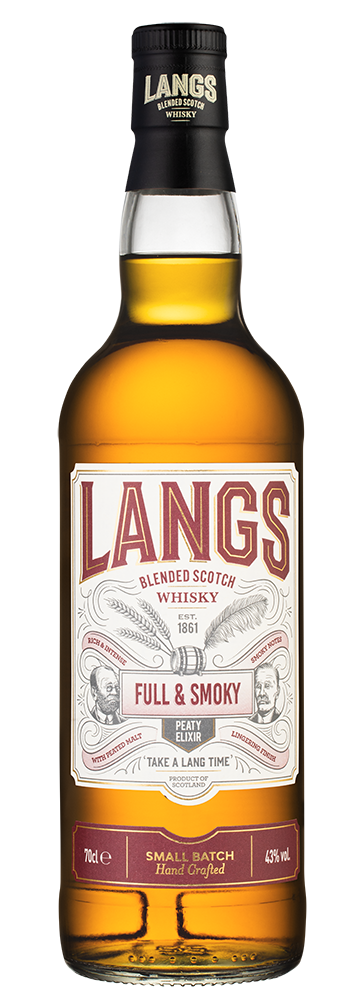 Виски Langs Full & Smoky, (155442), Шотландия, 0.7 л, Лэнгс Фул энд Смоуки, цена 4290 рублей
