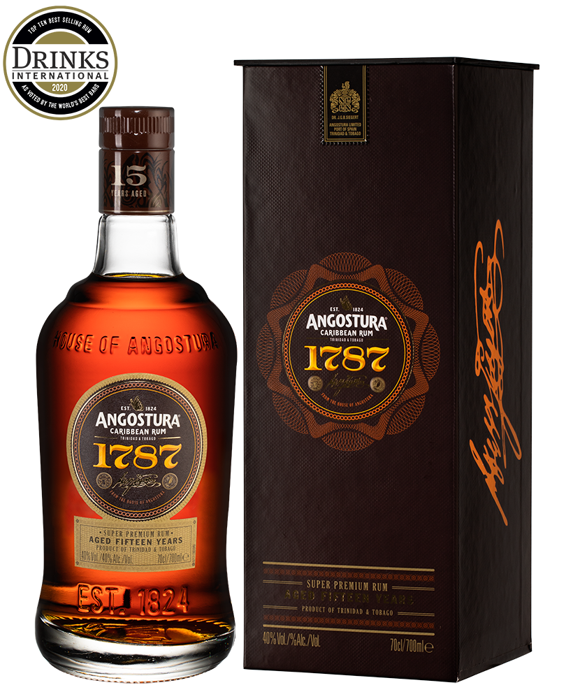 Ром Angostura 1787 в подарочной упаковке, (102088), Тринидад и Тобаго, 0.7 л, Ангостура 1787, цена 17490 рублей