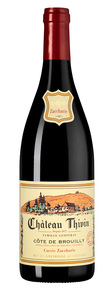 Вино Cuvee Zaccharie, Chateau Thivin, 2023, (155272), Франция, Бургундия, красное, сухое, 0.75 л, Кюве Закари, цена 13990 рублей