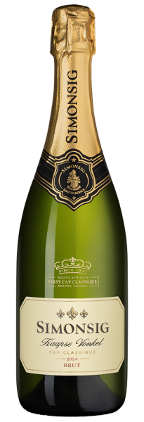 Игристое вино Kaapse Vonkel Brut, Simonsig, 2024