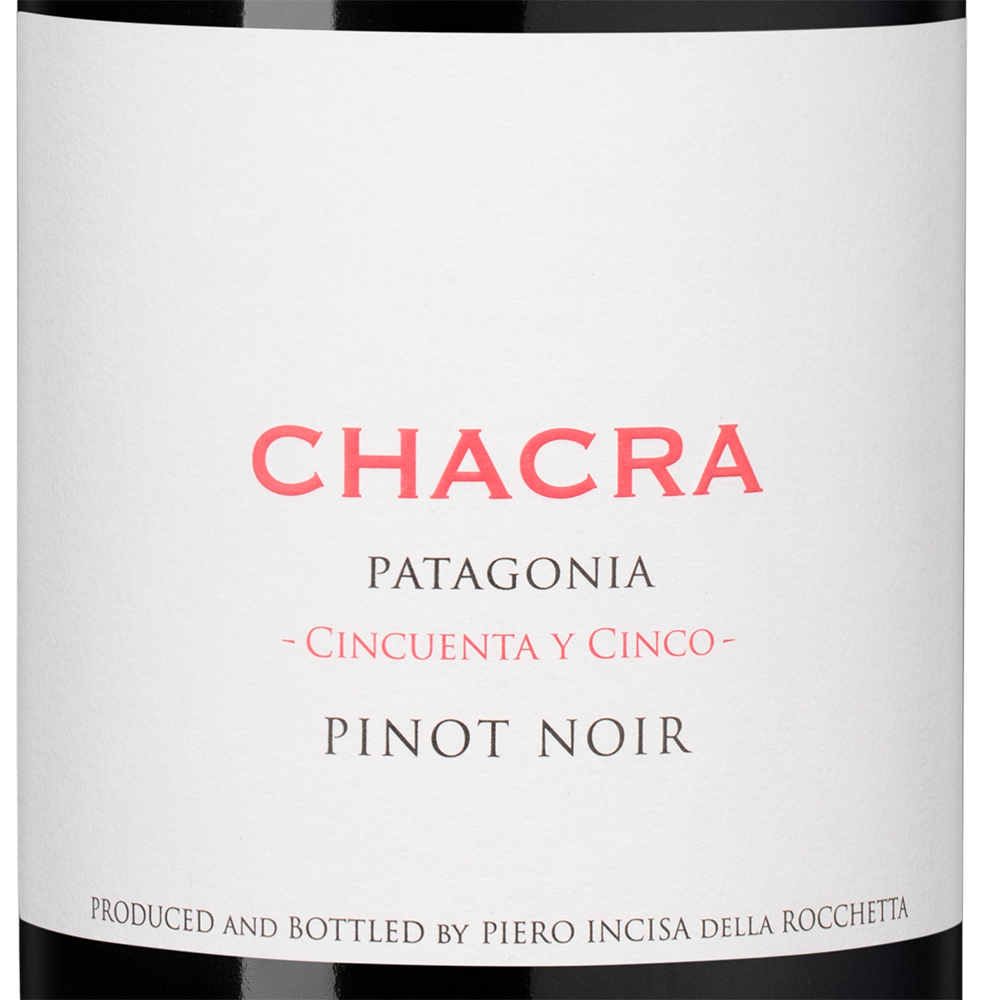 Вино Cincuenta y Cinco, Chacra, 2023, (150538), Аргентина, Патагония, красное, сухое, 0.75 л, Синкуента и Синко, цена 14990 рублей