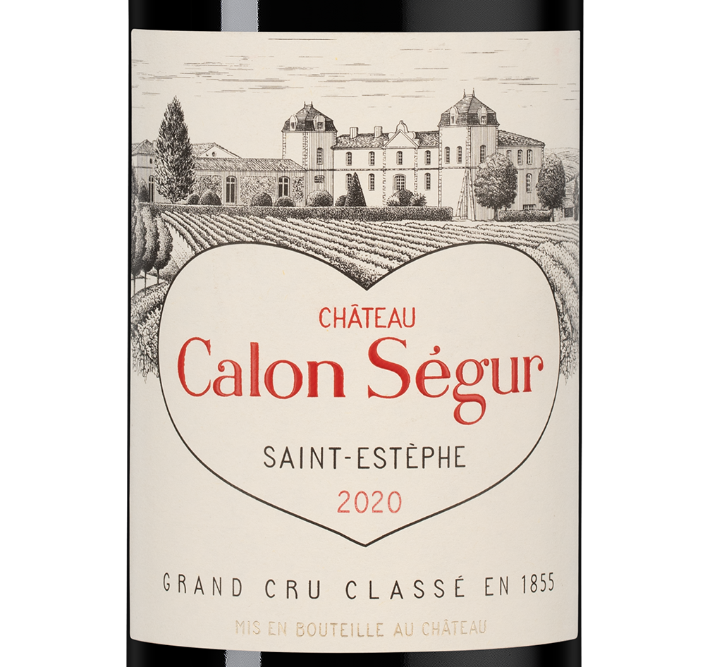 Вино Chateau Calon Segur (Saint-Estephe), 2020, 0.375л, (150710), Франция, Бордо, красное, сухое, 0.375 л, Шато Калон Сегюр, цена 29990 рублей