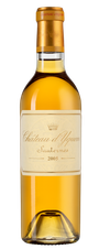 Вино Chateau d'Yquem, (136942), белое сладкое, 2005 г., 0.375 л, Шато д'Икем цена 41490 рублей