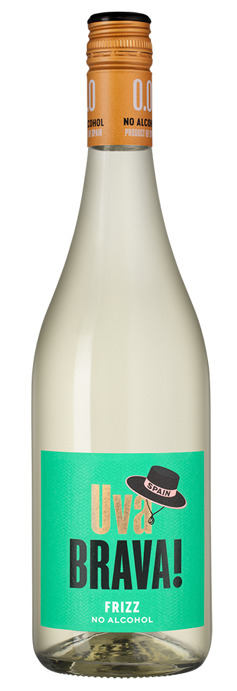 Шипучее вино безалкогольное Uva Brava Frizz White, 0,0%, Bodegas Reymos, (147882), Испания, 0.75 л, Ува Брава Фризз Уайт Безалкогольное, цена 1190 рублей