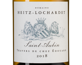 Вино Saint-Aubin Travers de Chez Edouard, (125869), белое сухое, 2018 г., 0.75 л, Сент-Обен Травер де ше Эдуар цена 8990 рублей